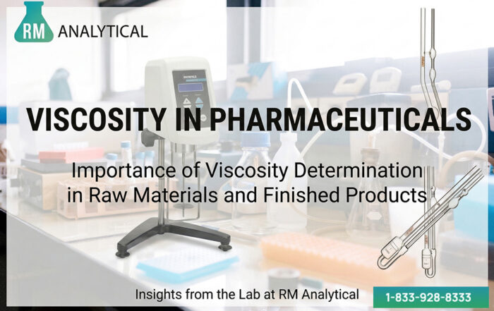 Importance of Viscosity Determination in Raw Materials and Finished Products in Pharmaceuticals